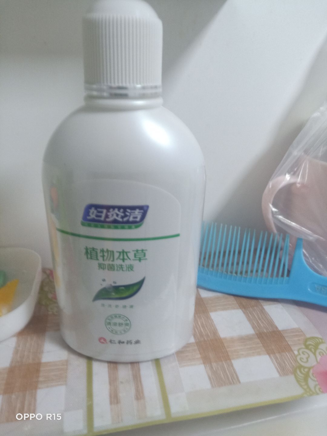 妇炎洁 植物本草抑菌洗液 380ml 女性私处护理