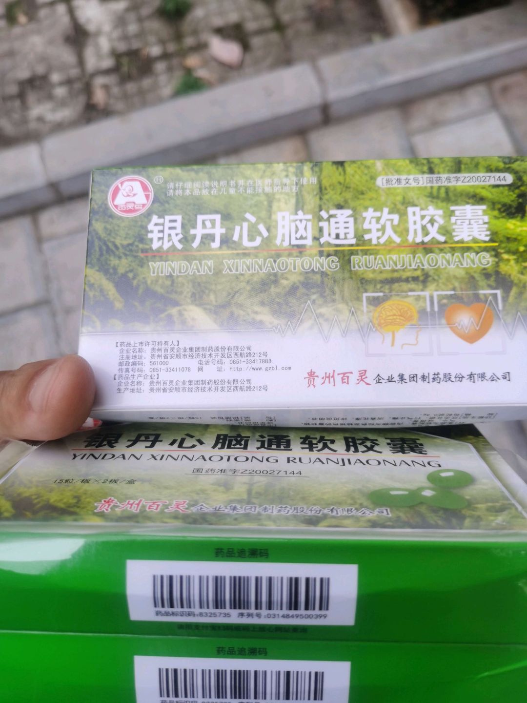 银丹心脑通软胶囊(贵州百灵)