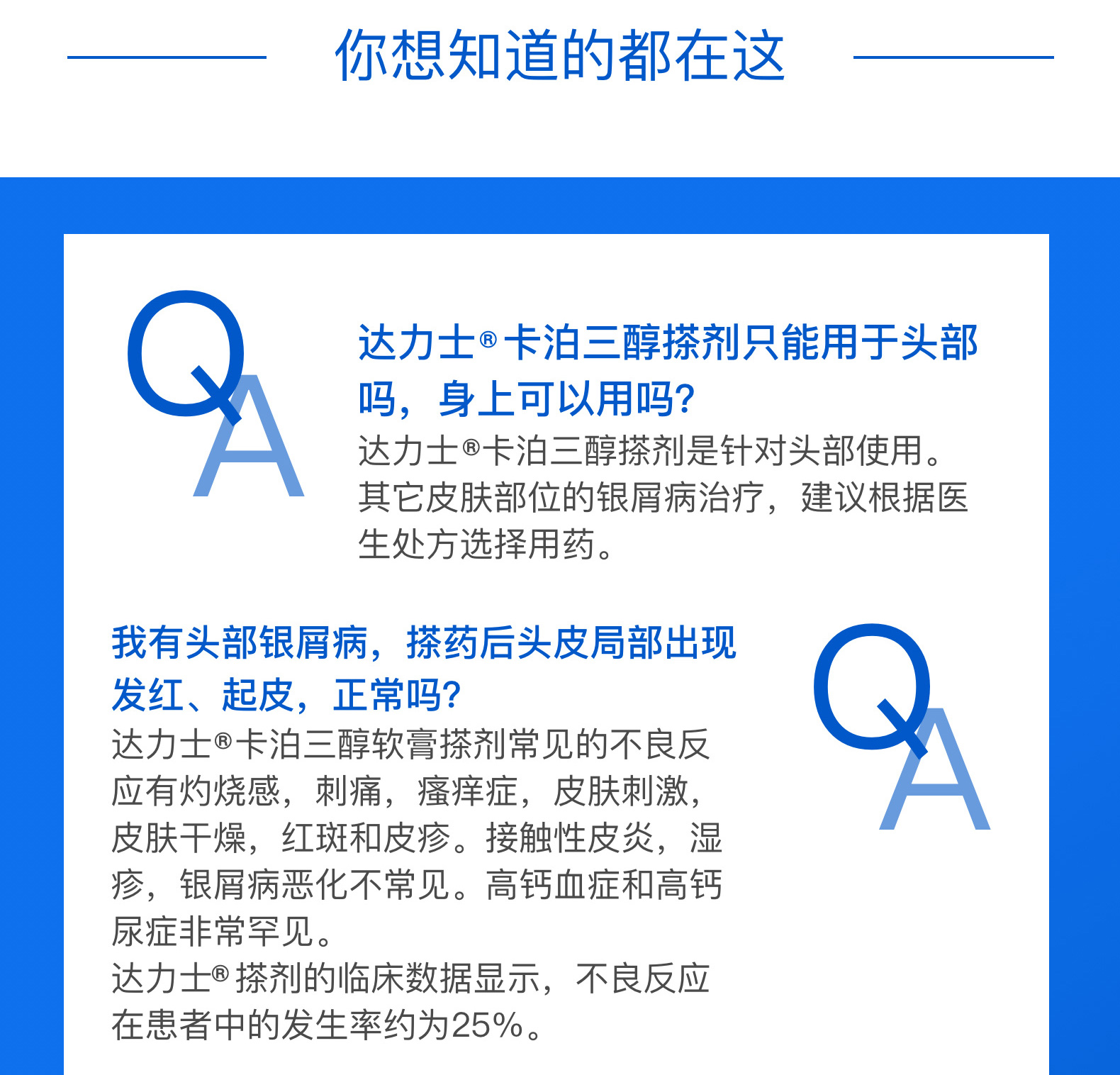卡泊三醇搽剂(达力士)(卡泊三醇搽剂)_说明书_作用_效果_价格_方舟健