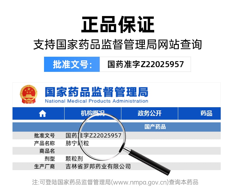 肺宁颗粒(万通)