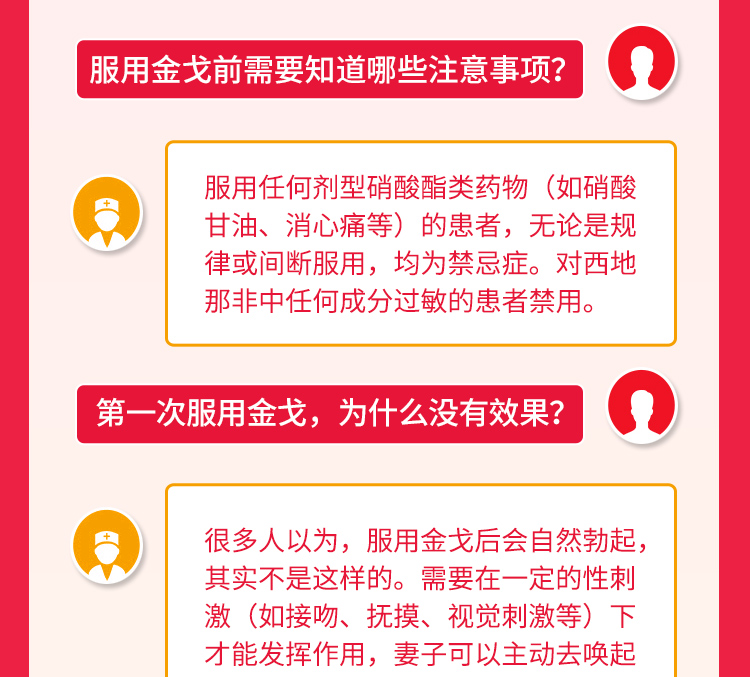 枸橼酸西地那非片金戈