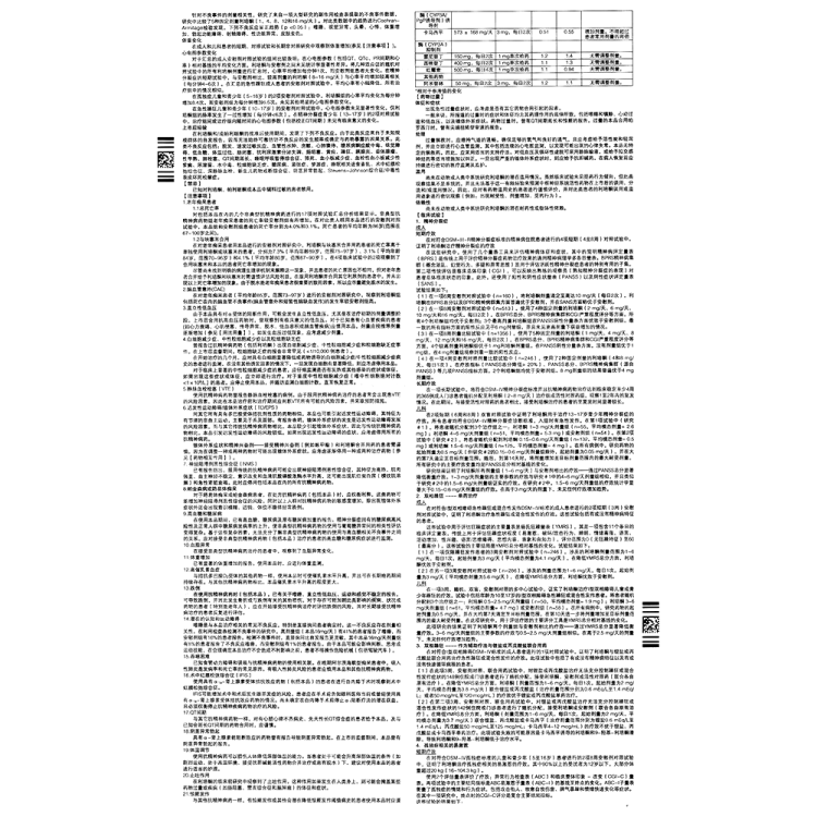 利培酮片(维思通)(利培酮片)_说明书_作用_效果_价格_健客网