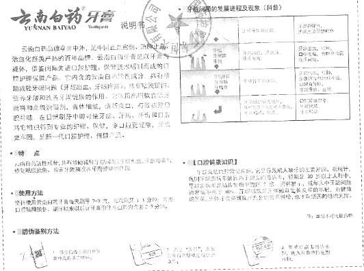 商品说明书