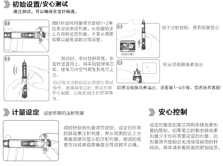 笔式胰岛素注射器(东宝舒霖笔)(笔式胰岛素注射器)_说明书_作用_效果