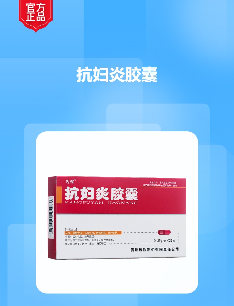 抗妇炎胶囊