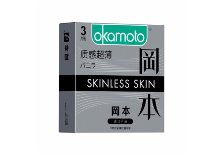 冈本避孕套skin肤感系列质感超薄3只