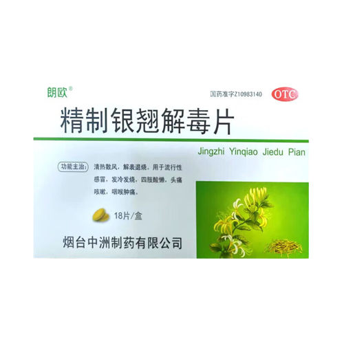 银翘解毒片 昆中药图片