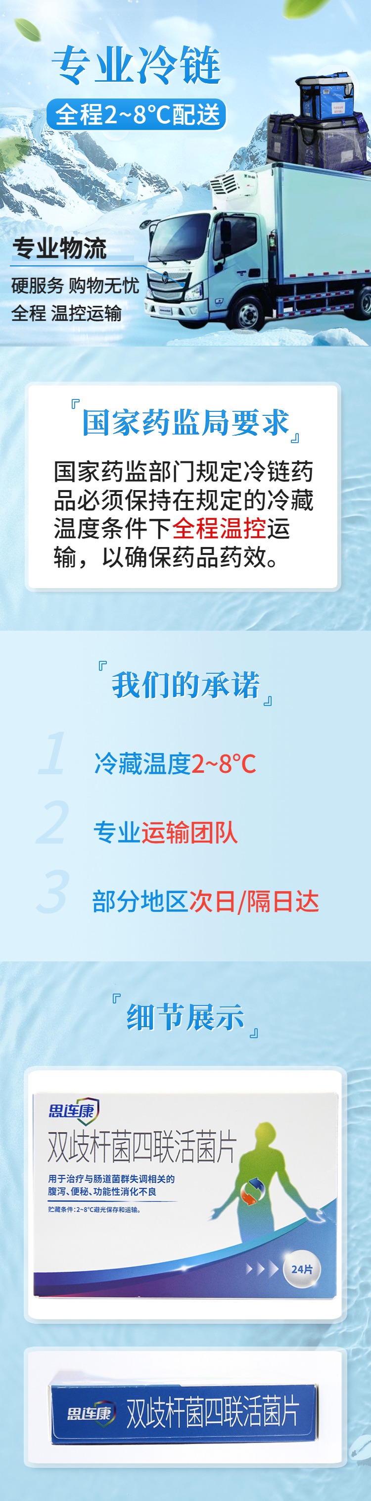 双歧杆菌四联活菌片(思连康)(双歧杆菌四联活菌片)_说明书_作用_效果_价格_方舟健客网