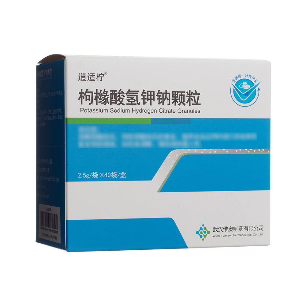 枸橼酸氢钾钠颗粒(逍適柠)