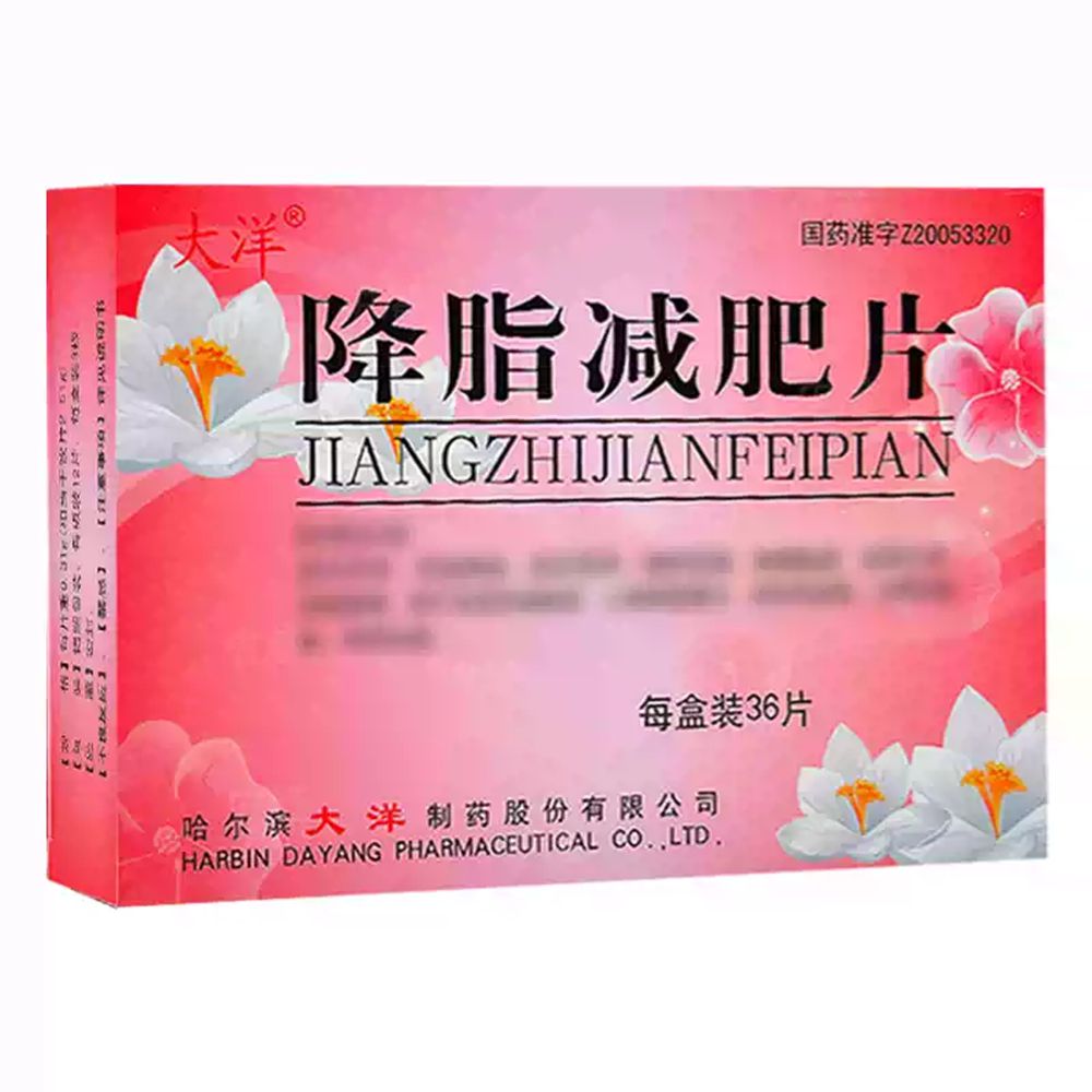 降脂减肥片(大洋)