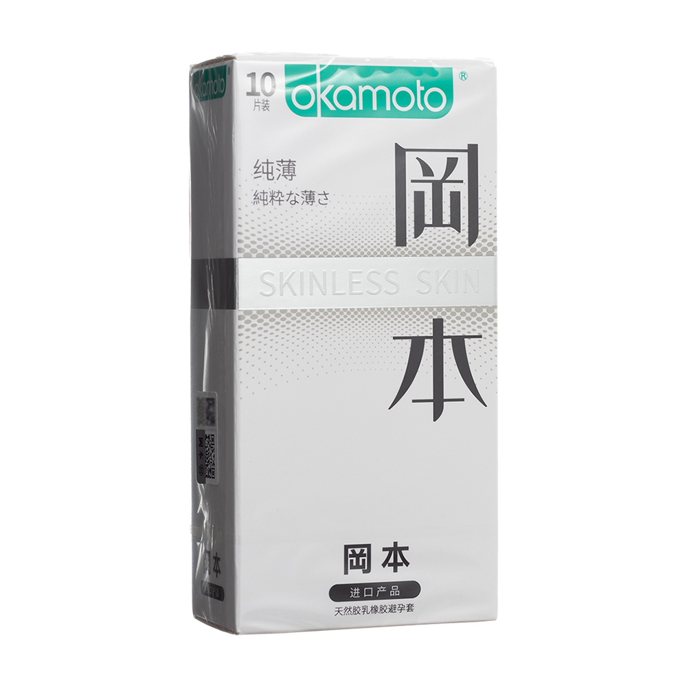 天然膠乳橡膠避孕套(純薄)(岡本)
