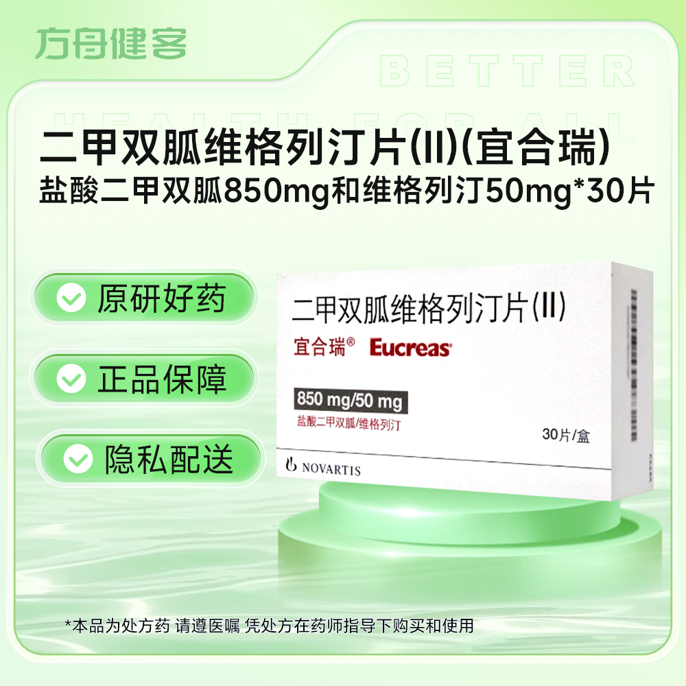 二甲双胍维格列汀片(II)