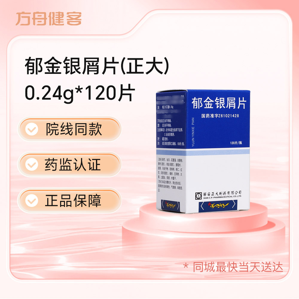 郁金银屑片(正大)