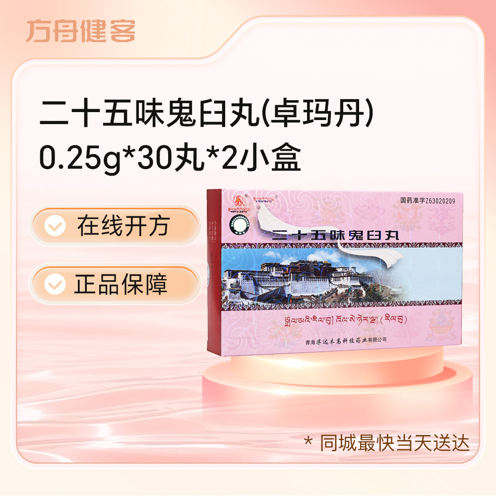 二十五味鬼臼丸(卓玛丹)