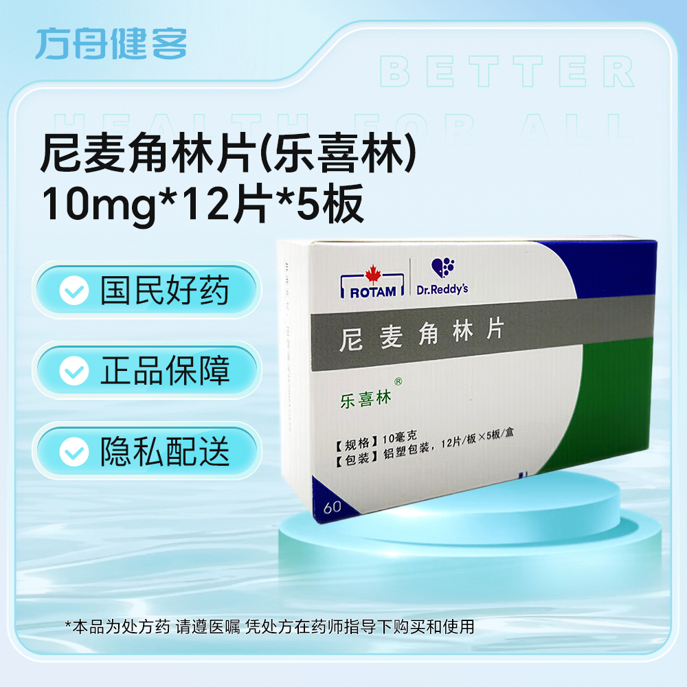 尼麦角林片(乐喜林)