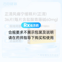 正清风痛宁缓释片(正清)