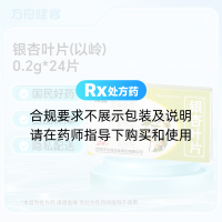 银杏叶片(以岭)