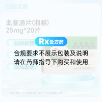 血塞通片(湘雅)