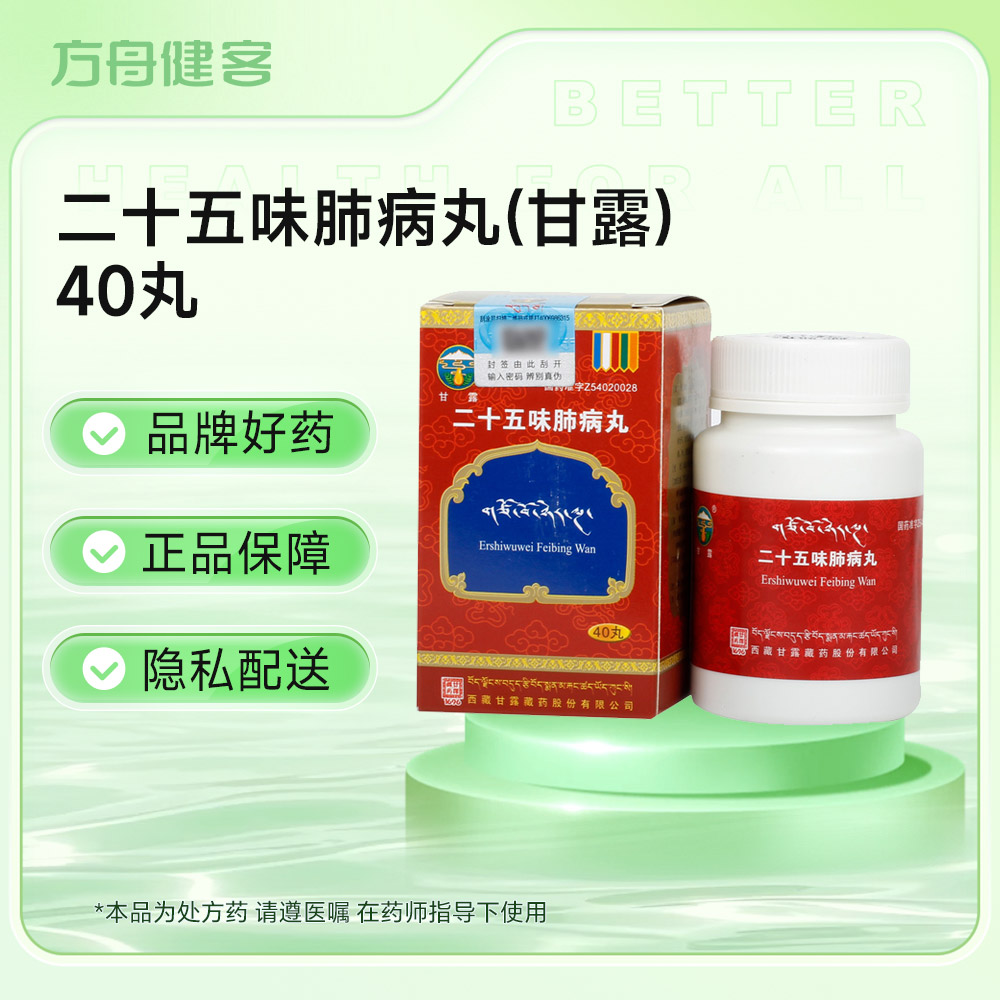 二十五味肺病丸(甘露)