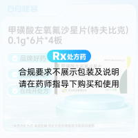 甲磺酸左氧氟沙星片(特夫比克)