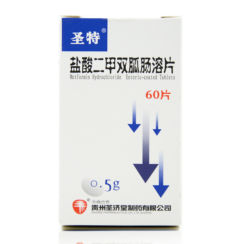 盐酸二甲双胍肠溶片(圣特)