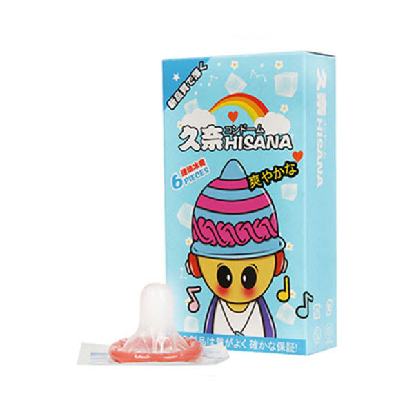 久奈迷情冰爽天然乳胶橡胶避孕套