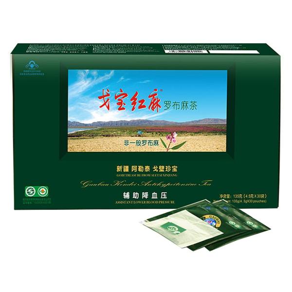 戈宝红麻罗布麻茶