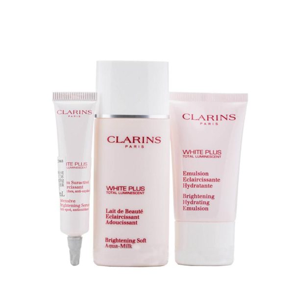 娇韵诗clarins夏季美白护肤三件套