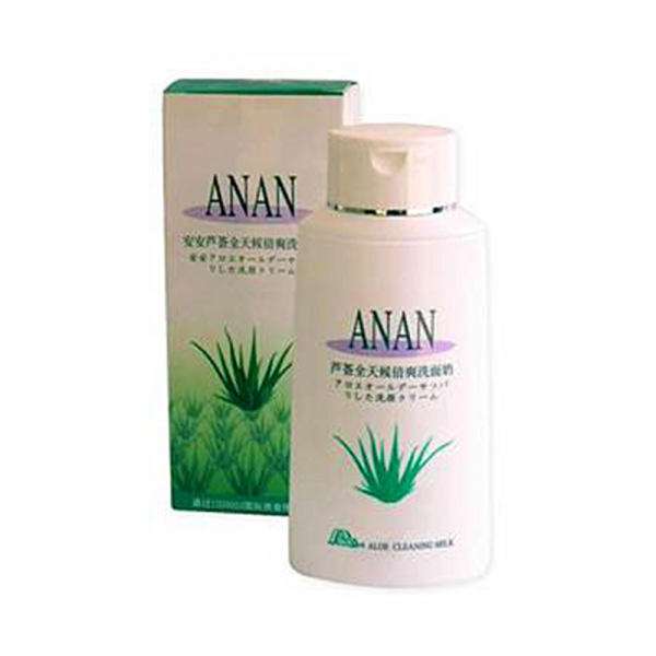 安安芦荟全天候倍爽洗面奶