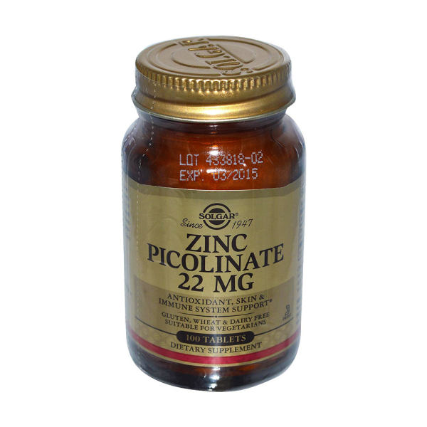 solgar吡啶甲酸锌片