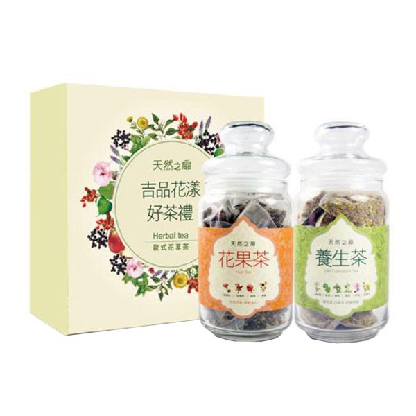 天然之扉吉品花樣禮盒養生茶花果茶