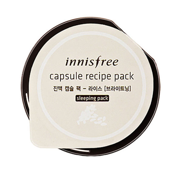悦诗风吟innisfree迷你夜间修护面膜大米