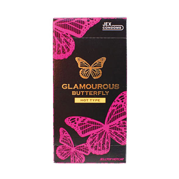 glamourous butterfly hot type (12pcs)