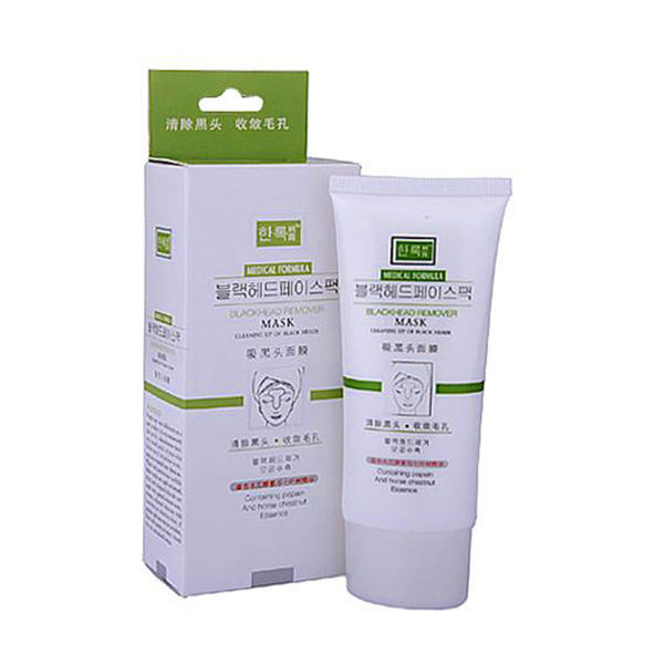 韩露吸黑头面膜