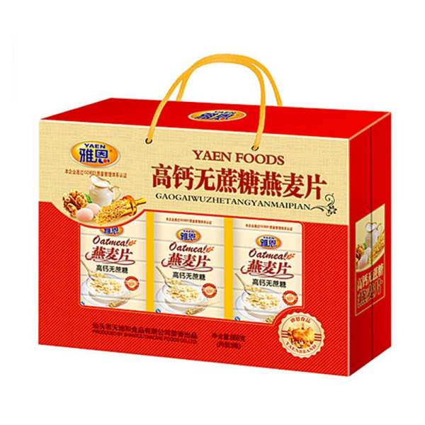 雅恩燕麦片高钙无蔗糖