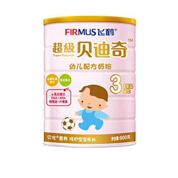 飞鹤超级贝迪奇3段听装幼儿配方奶粉