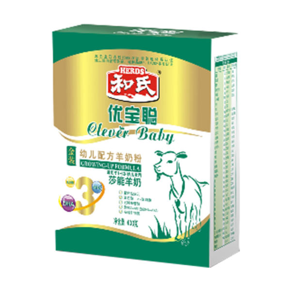 和氏优宝聪幼儿配方羊奶粉3段