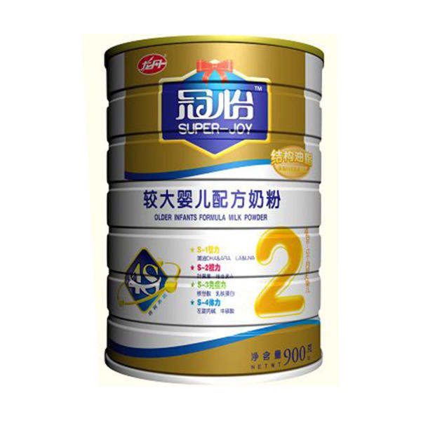 龙丹冠怡2段较大婴儿配方奶粉