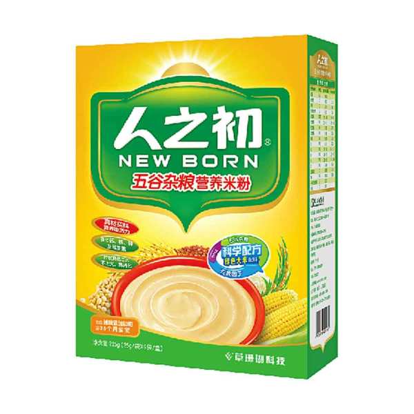 人之初五谷杂粮营养米粉盒装