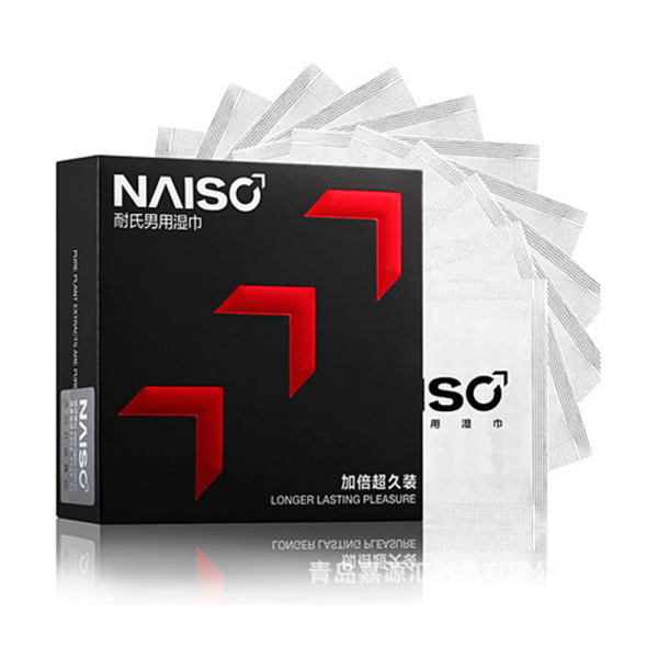 耐氏延时湿巾男用 情趣用品 成人用品12片装(耐氏)