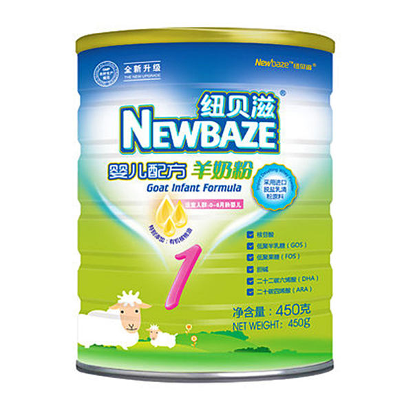 纽贝滋婴儿配方羊奶粉1段