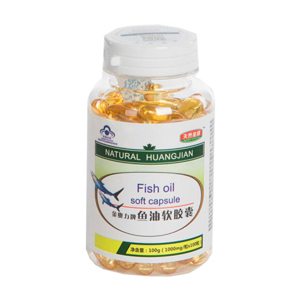 天然皇健金奥力牌鱼油软胶囊