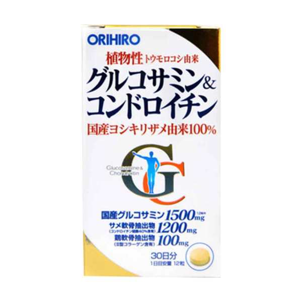 orihiro立喜乐日本国产植物氨糖软骨素