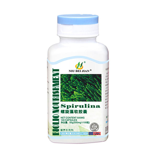 纽倍健螺旋藻软胶囊