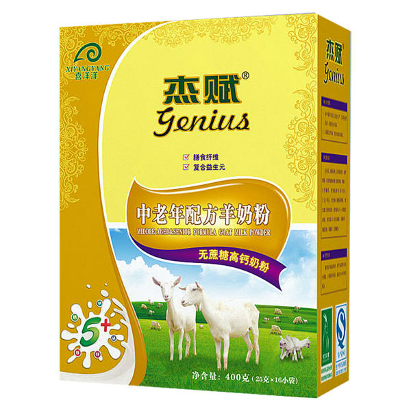 杰赋中老年配方羊奶粉
