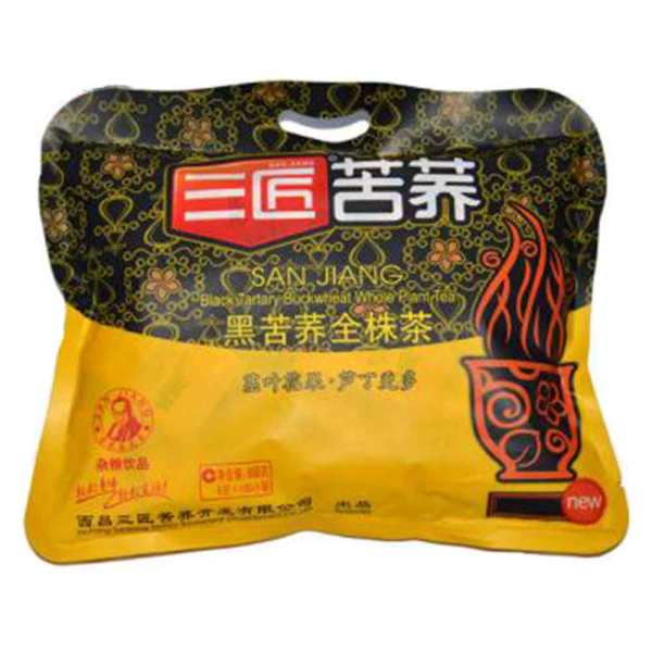 三匠黑苦荞全株茶