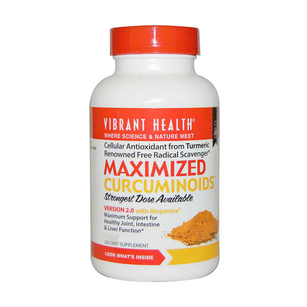 vibranthealth大功效类姜黄素20版含胡椒素30片