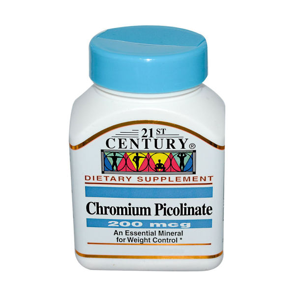 21stcenturyhealthcare吡啶甲酸铬膳食补充片150片