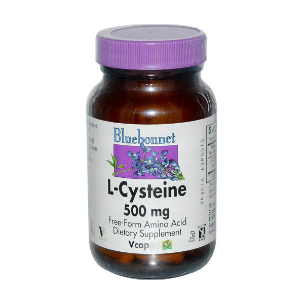 bluebonnet nutrition l-半胱氨酸素食胶囊(90粒)
