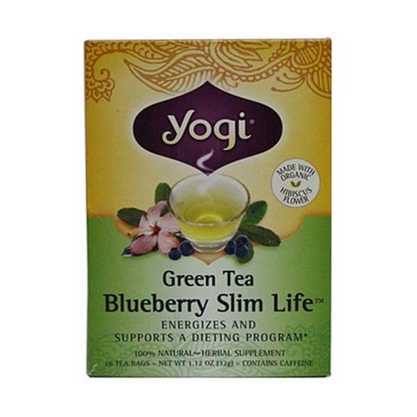yogi有机蓝莓绿茶